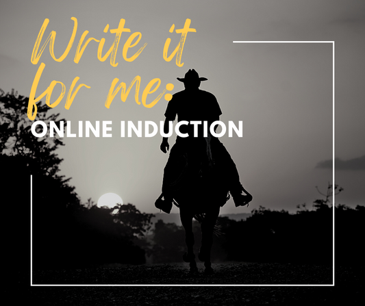 Write It For Me: Induction Online Learning Course